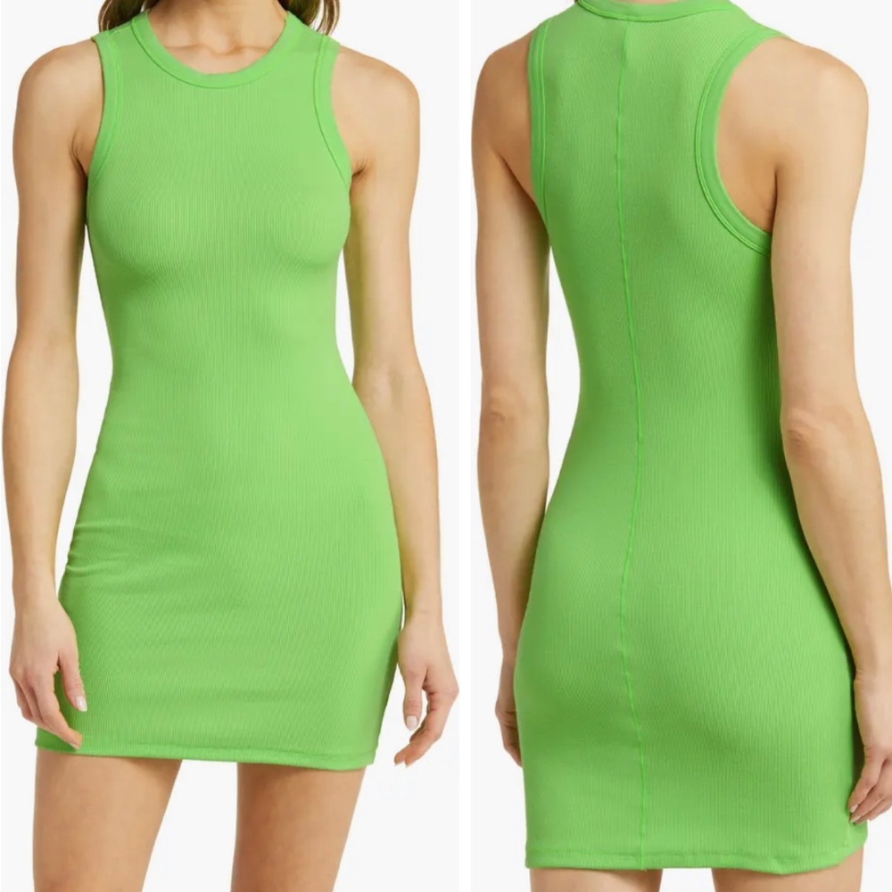 Skims cotton rib tank dress